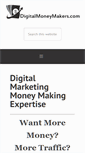 Mobile Screenshot of digitalmoneymakers.com